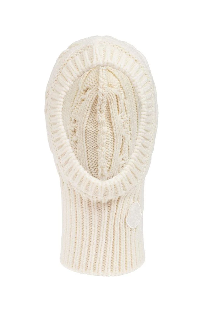 Moncler Moncler Logo Patch Knit Balaclava 1
