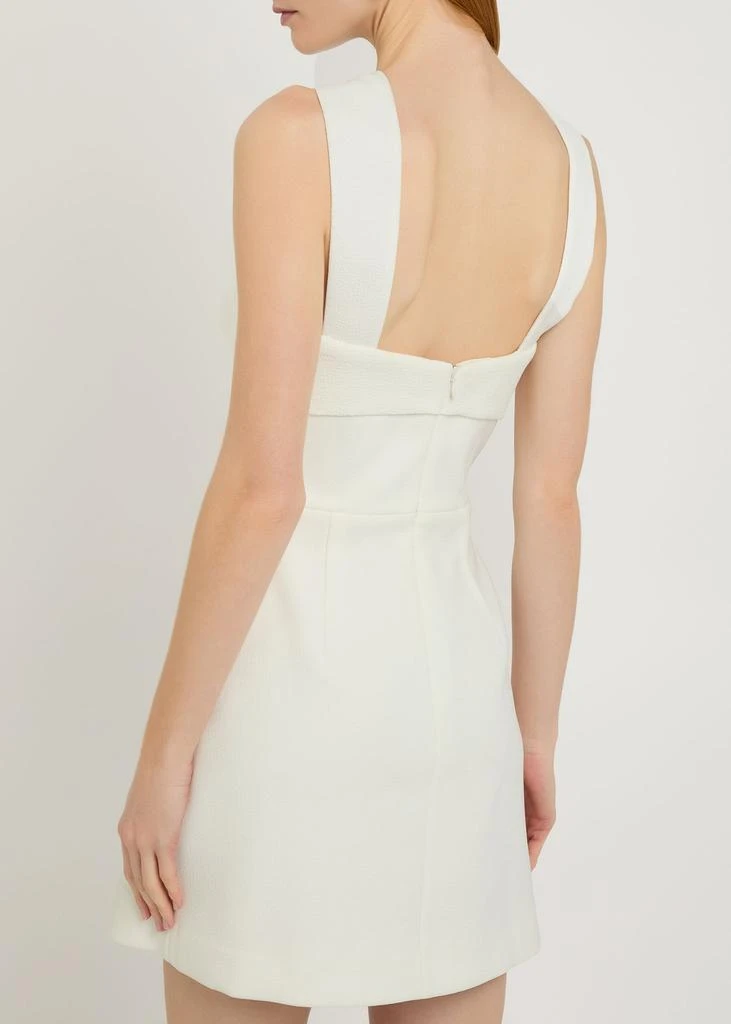 REBECCA VALLANCE Hermoine bow-embellished crepe mini dress - Dresses &  Skirts - Save Extra 15% OFF On $1 - BeyondStyle