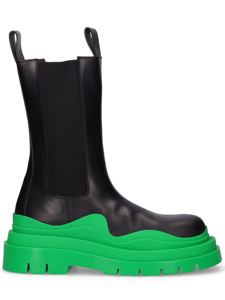 BOTTEGA VENETA 55mm Tire Leather Beatle Boots