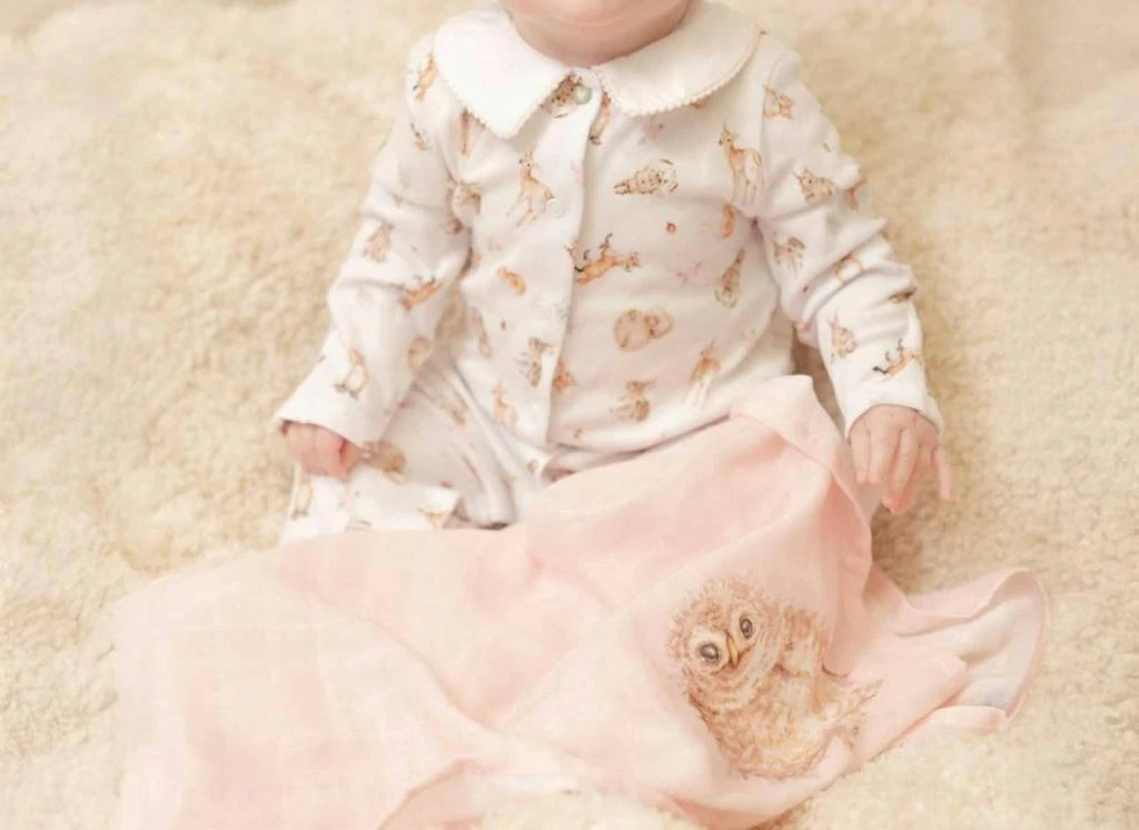 Wrendale Designs Inc. Wrendale Designs Inc. - LITTLE FOREST WOODLAND ANIMAL MUSLIN GIFT SET 2