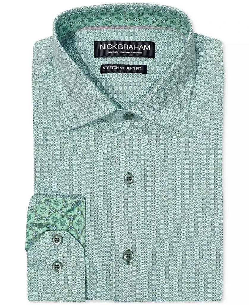 Nick Graham Men's Kaleidoscope Star Dress Shirt 1