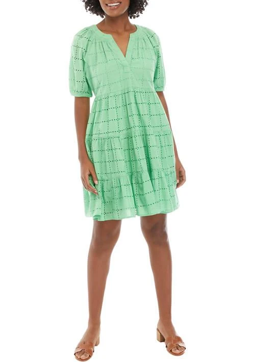Crown & Ivy™ Ivy Womens Short Sleeve Peasant Dress 1