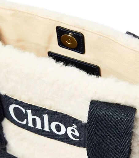 Chloé Faux shearling tote bag 2