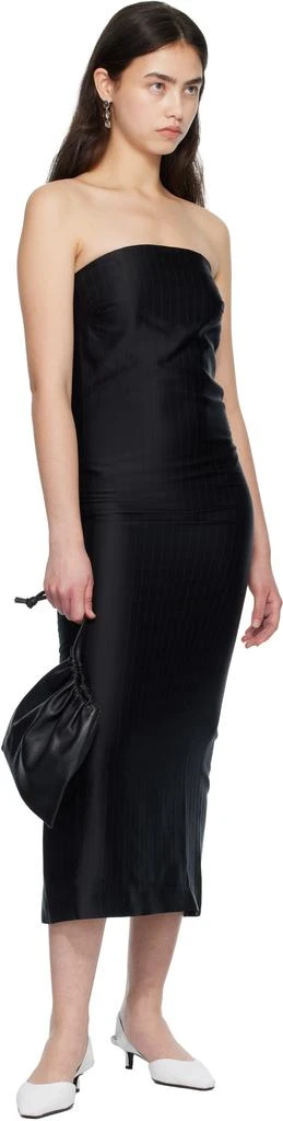 Loulou de Saison White Sully Ostrich-Effect Leather Slingback Heels 5