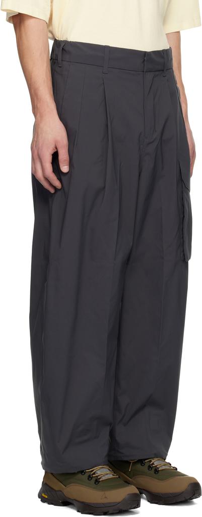 DESCENTE Gray Primeflex Wide Cargo Pants