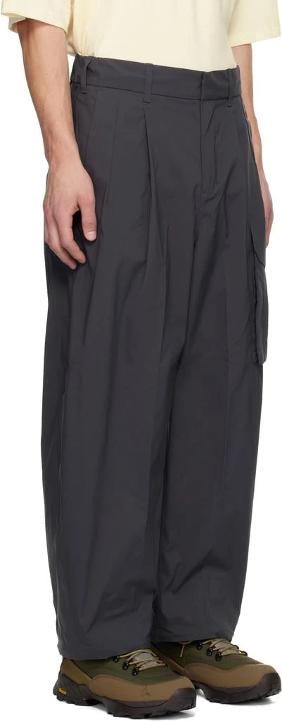 DESCENTE Gray Primeflex Wide Cargo Pants 2