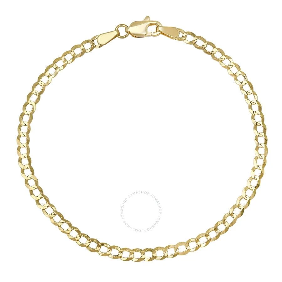 Kylie Harper 3.25mm Miami Cuban Curb Chain Bracelet in 14k Yellow Gold 1