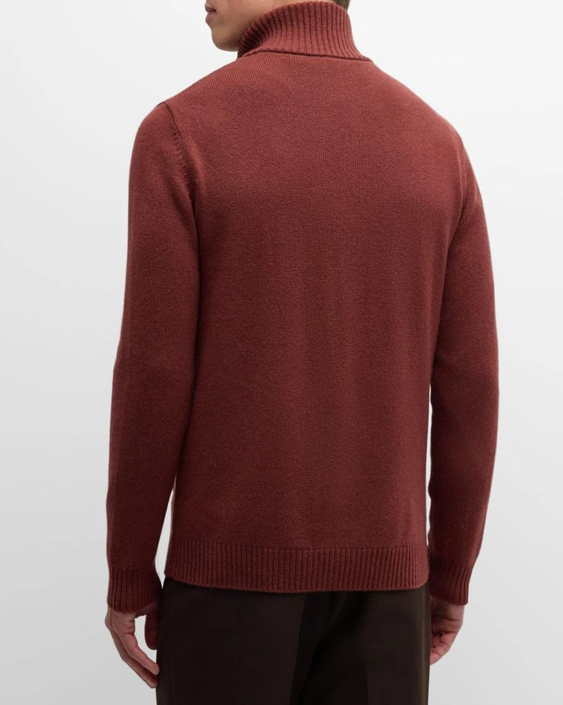 Neiman Marcus Men's Full-Zip Cashmere Sweater 3