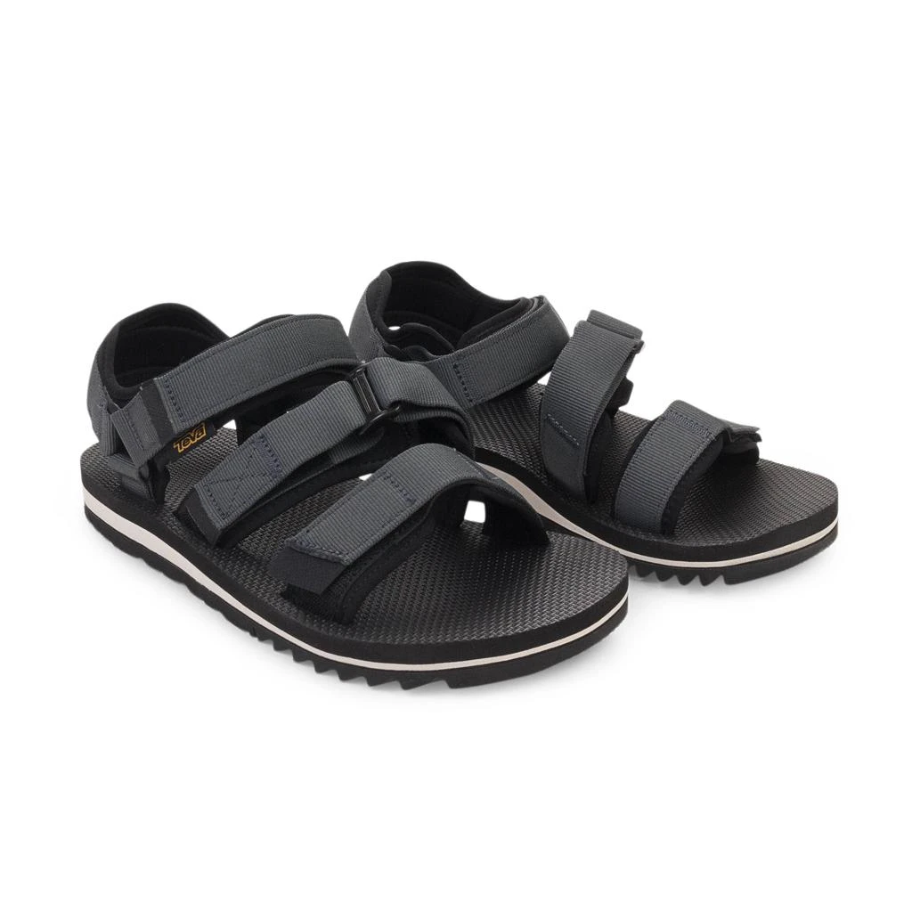 Teva CROSS STRAP TRAIL DARK SHADOW BLACK SANDALS 2