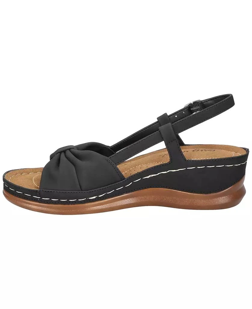 Easy Street Women's Jupiter Comfort Buckle Slingback Sandals 7