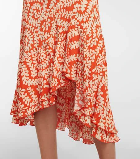 Diane von Furstenberg Madrid printed crêpe midi dress 5
