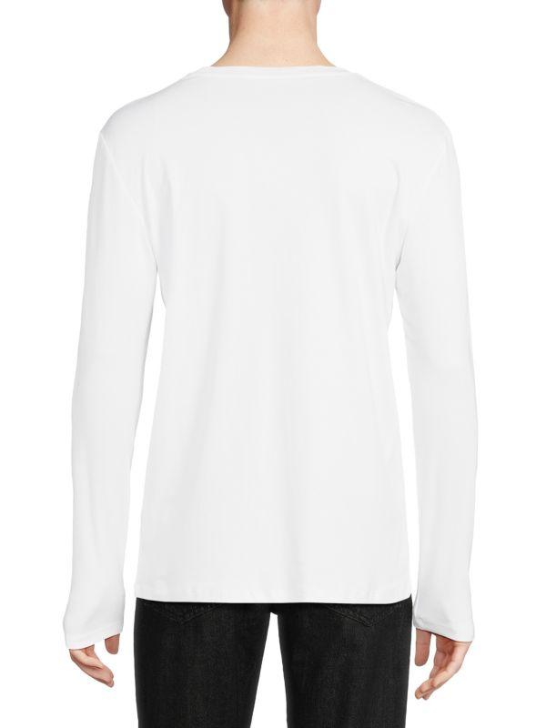 Saks Fifth Avenue Crewneck Long Sleeve Tee