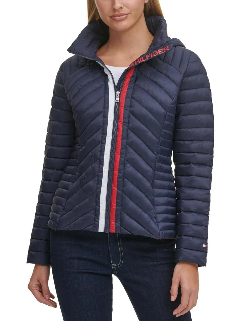 Tommy Hilfiger Womens Quilted Short Puffer Jacket 2