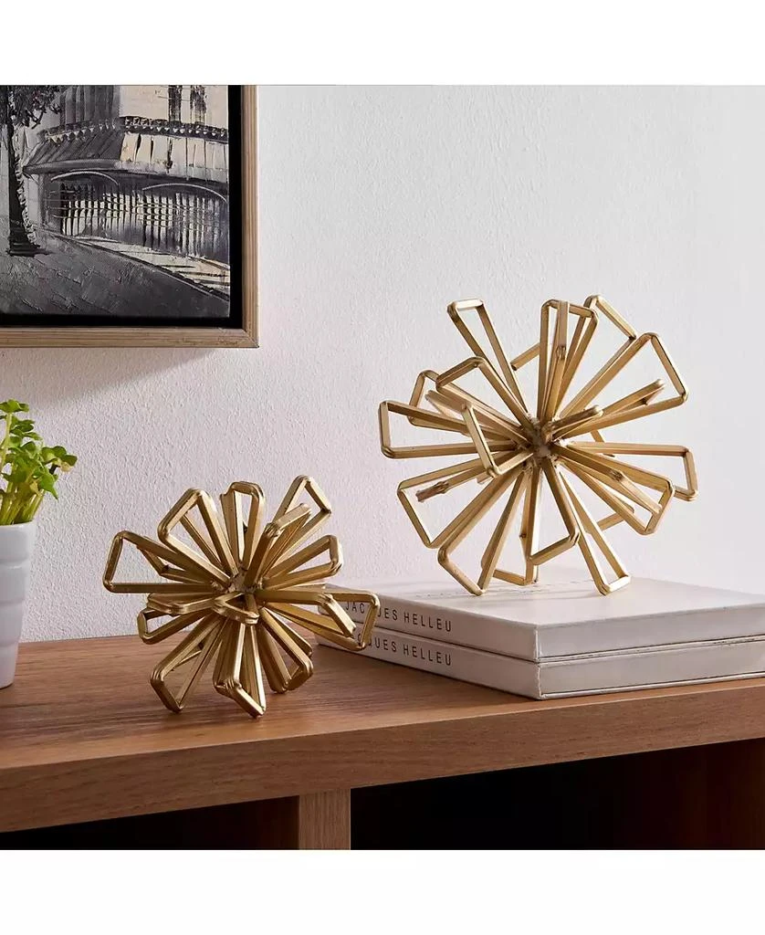 Danya B Geometric Starburst 2-Piece Sculpture Set 2