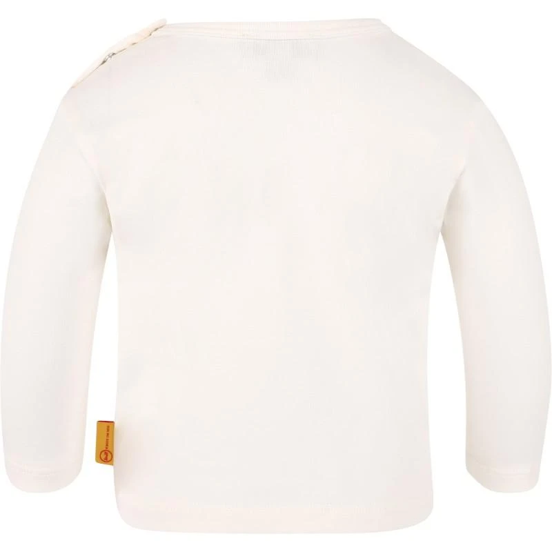 Steiff Logo bear long sleeved t shirt in white 2