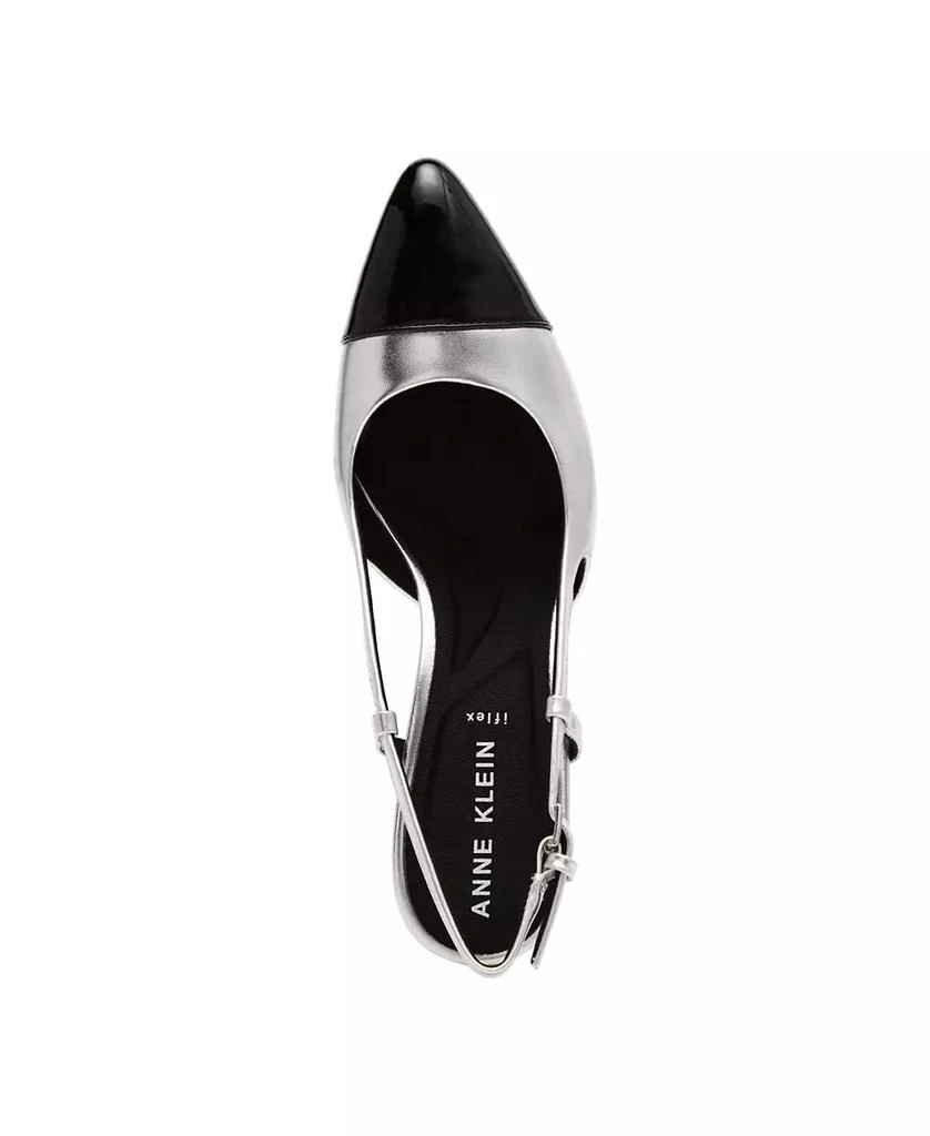 Anne Klein Women's Brooklyn Block Heel Slingback Dress Pumps 5