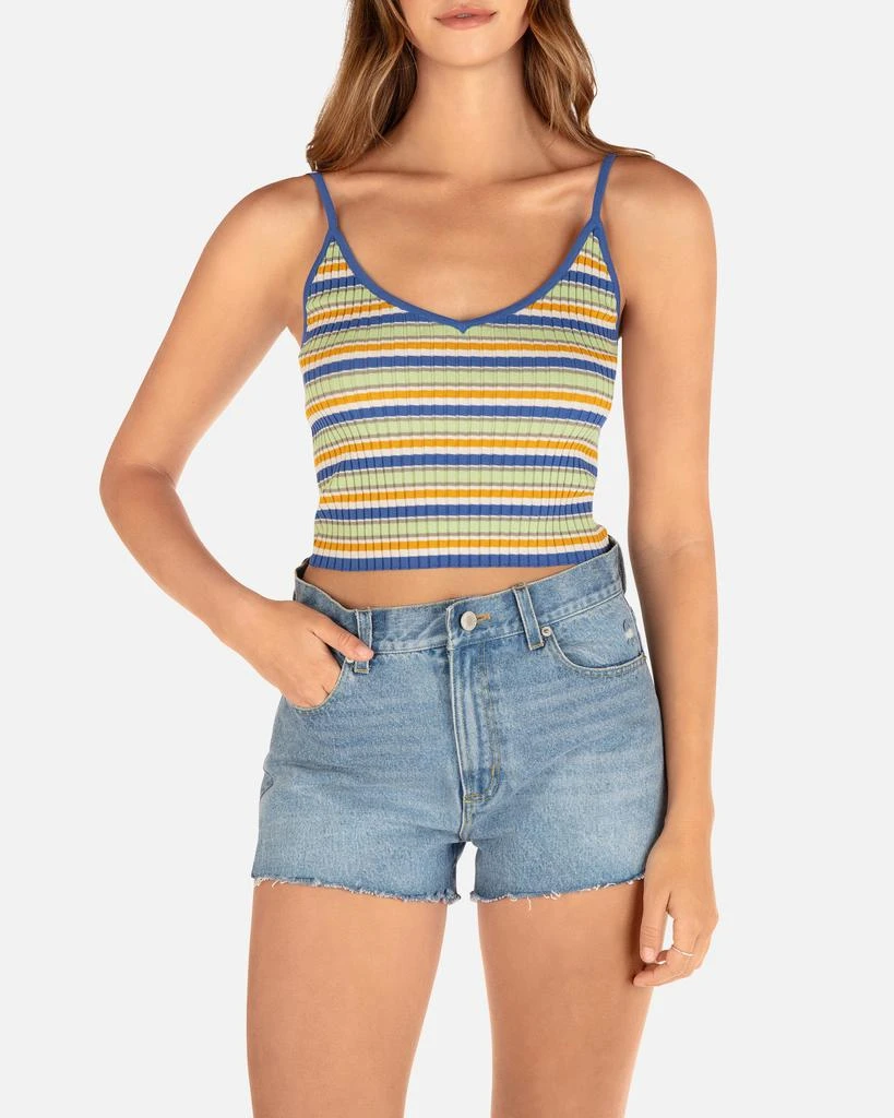 InMocean Women's Redondo Stripe Sweater Tank Top 1