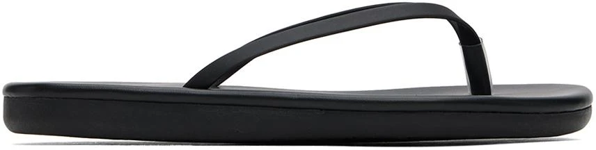 ANCIENT GREEK SANDALS Black Saionara Sandals 1