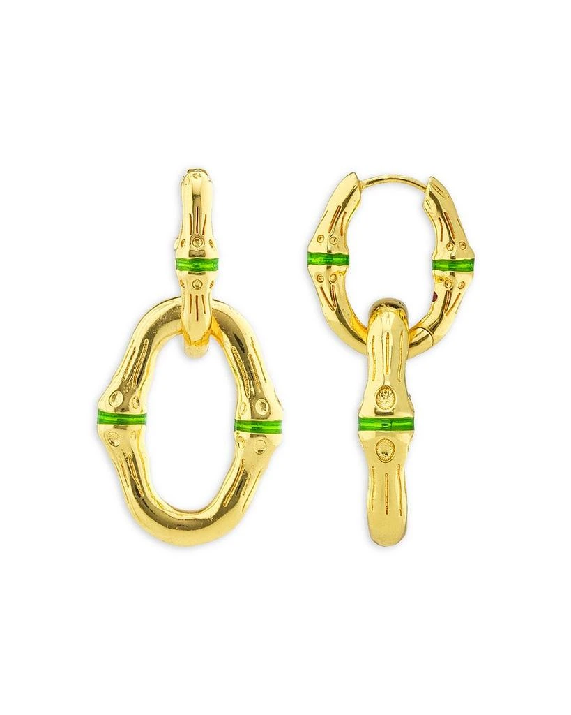 Capucine De Wulf Bangkok Bamboo Link Earrings 5