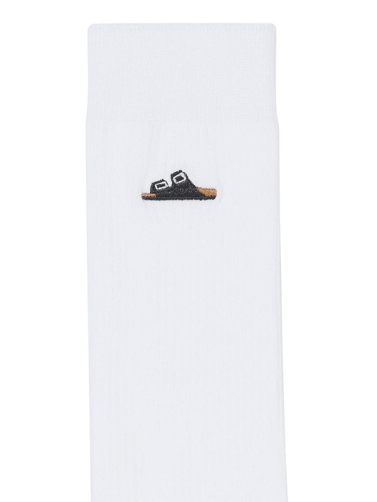 Birkenstock RIBBED SOCKS WITH EMBROIDERY