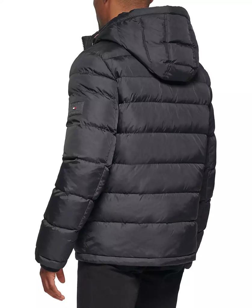 Macy's tommy hilfiger quilted puffer jacket online