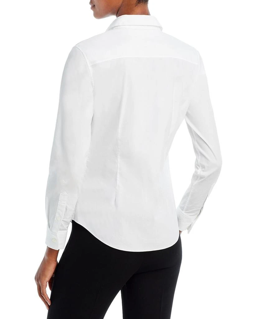 Theory Tenia Luxe Stretch Cotton Top 3