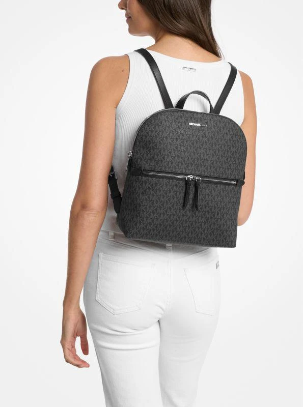 Michael Kors Dallas Medium Signature Logo Backpack 3