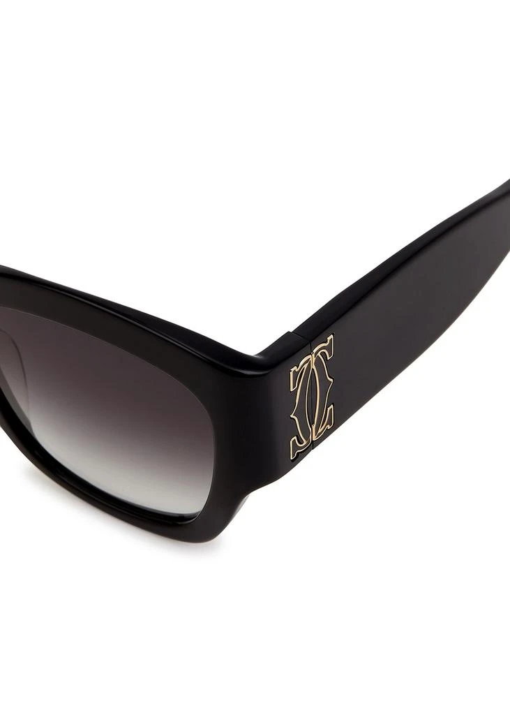 Cartier Signature C De Cartier black oversized sunglasses 3