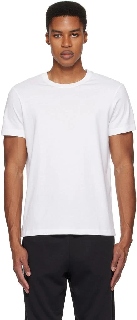 SKIMS White SKIMS Cotton Classic T-shirt 1