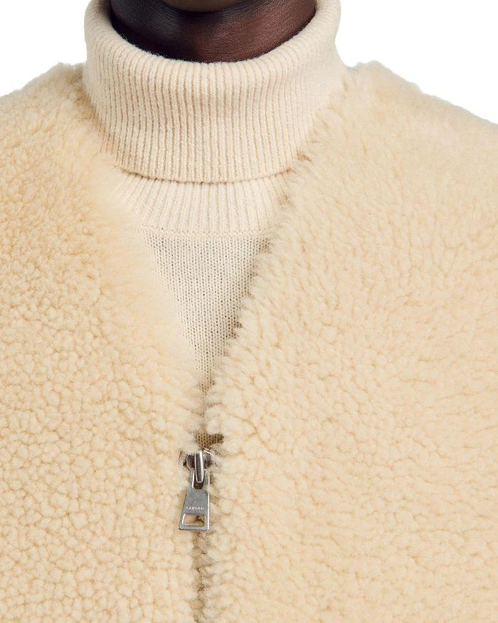 Sandro Shearling Vest 5