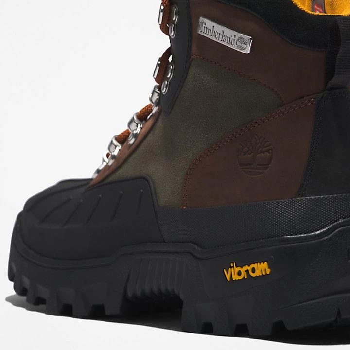 Timberland Vibram Waterproof Hiking Boot for Men in Dark Brown 7