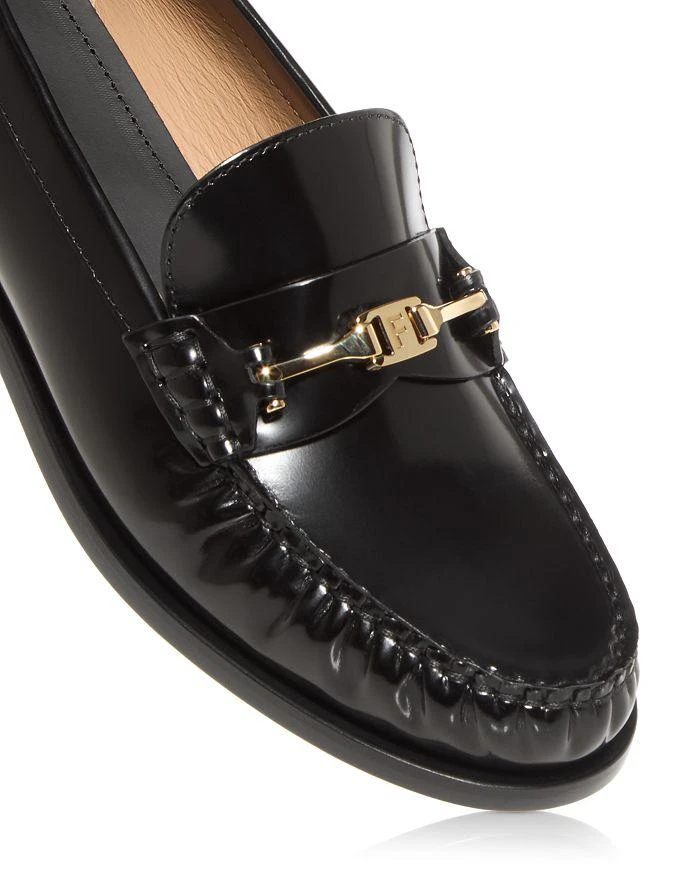 Salvatore Ferragamo Women's Harry Logo Loafers 5