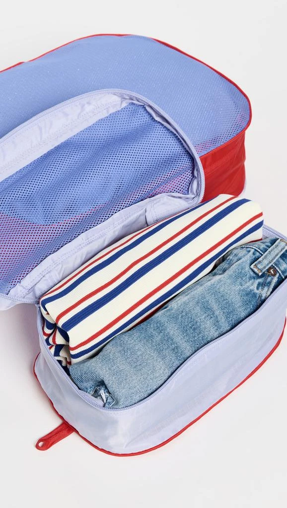 Baggu Packing Cube Set Mesh Berry Mix 3