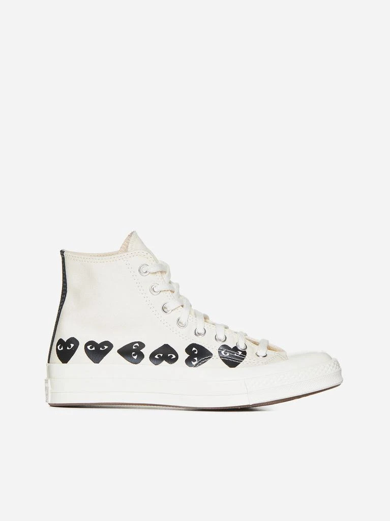 Comme des Garçons Play X Converse Canvas High-top Sneakers 1