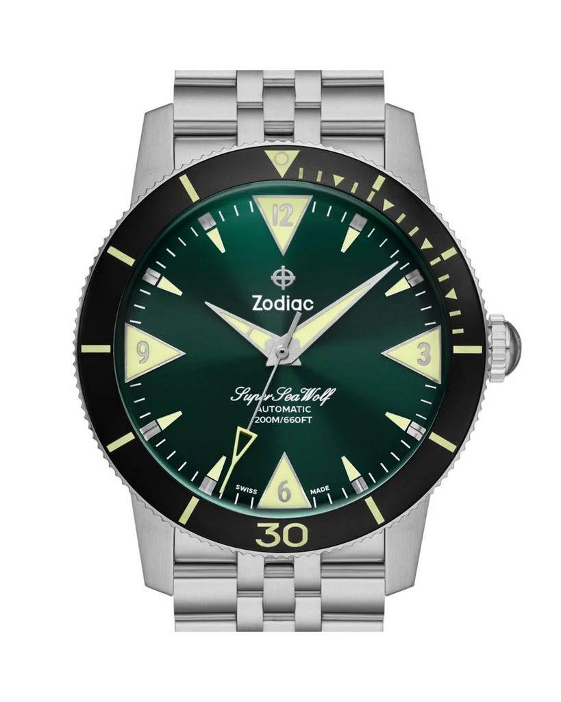 ZODIAC Skin Diver Automatic Stainless Steel Watch, 39mm 3