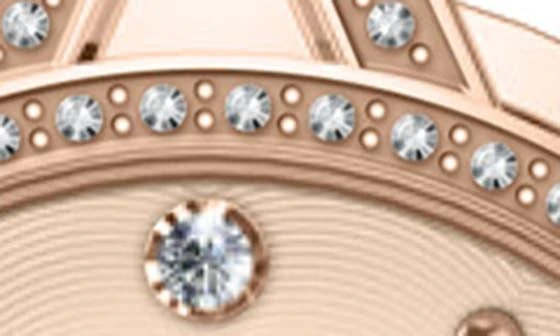 Versace Versace V Versus Crystal Rose Gold Dial Bracelet Watch, 34mm 2