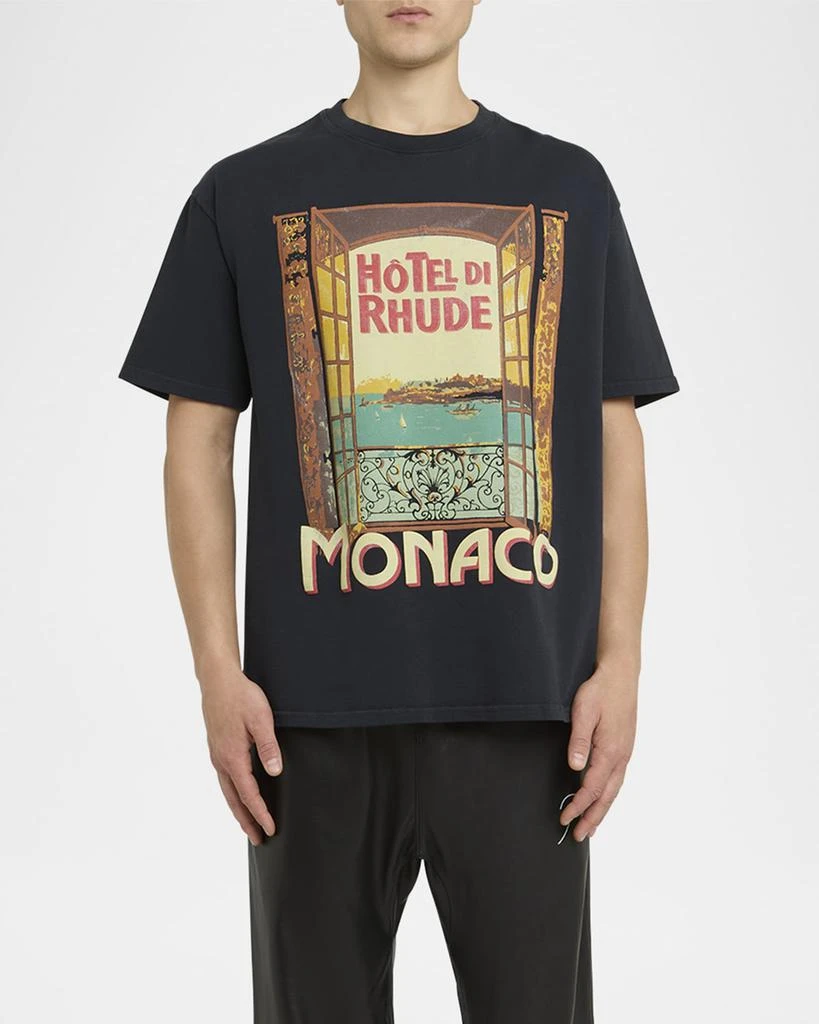 Rhude Men's Hotel di Monaco T-Shirt 2