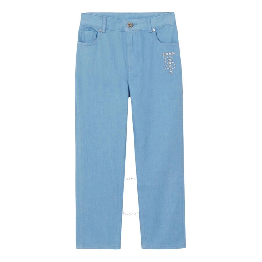 【Burberry】 Mid-riseスリムウールパンツ Burberry Japanese Mid-Rise Slim-Fit Cotton Jeans - Pants