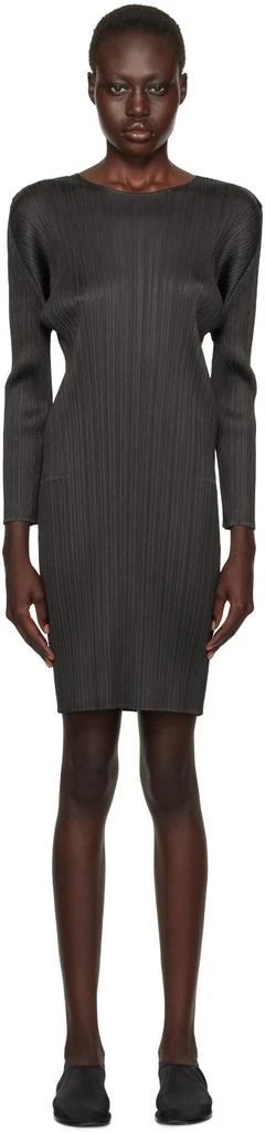 Black Monthly Colors August Minidress  On Sale Now with Up to 50% Off |  Discover Exclusive Deals & Savings at BeyondStyle  Authentic Pleats Please  short dresses|women with Limited-Time Discounts, Free