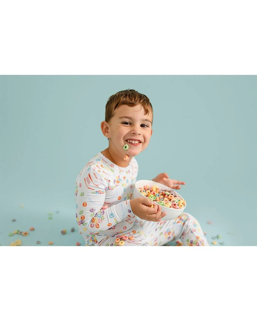 Posh Peanut Unisex Cereal Classic Pajama Set - Little Kid 8