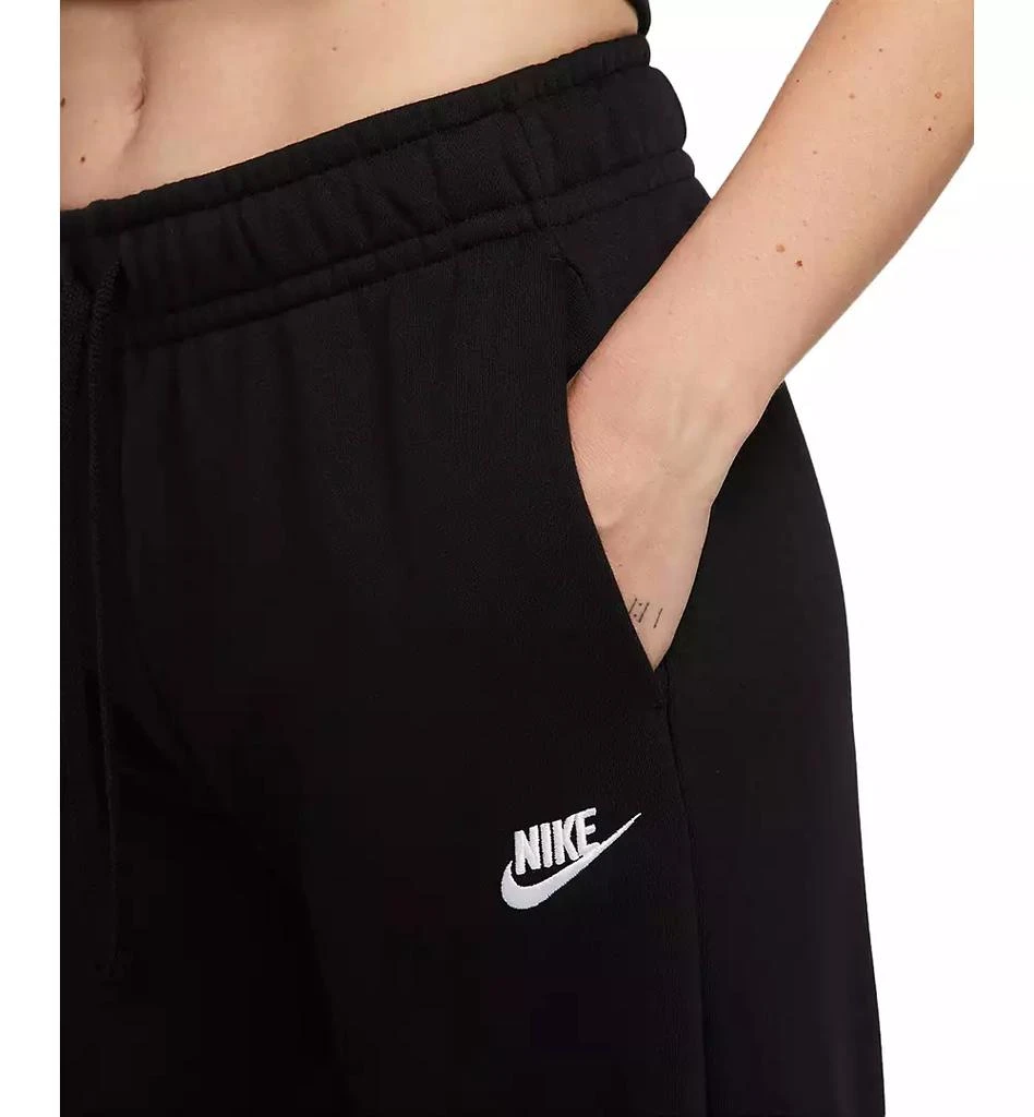 Nike Women's Sportswear Club Fleece Mid-Rise Wide-Leg Sweatpants 3