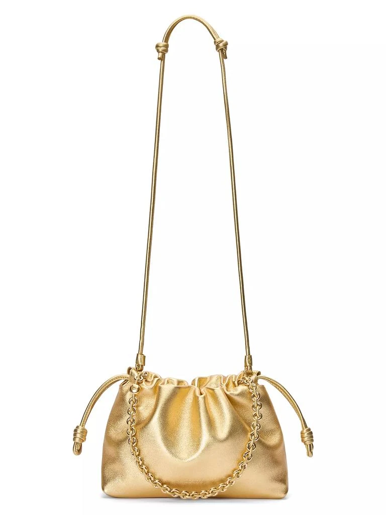 Loewe Medium Flamenco Laminated Leather Shoulder Bag 7