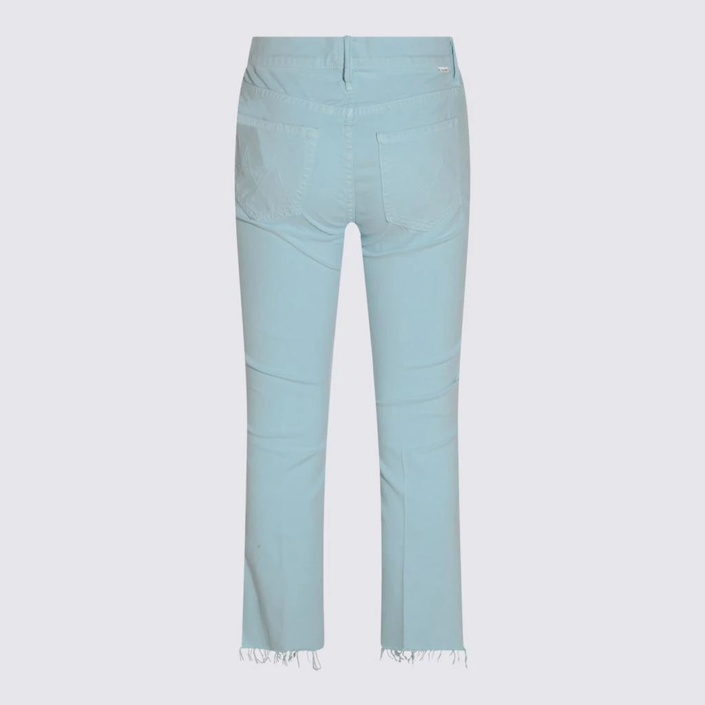 Mother Light Blue Cotton Jeans 1