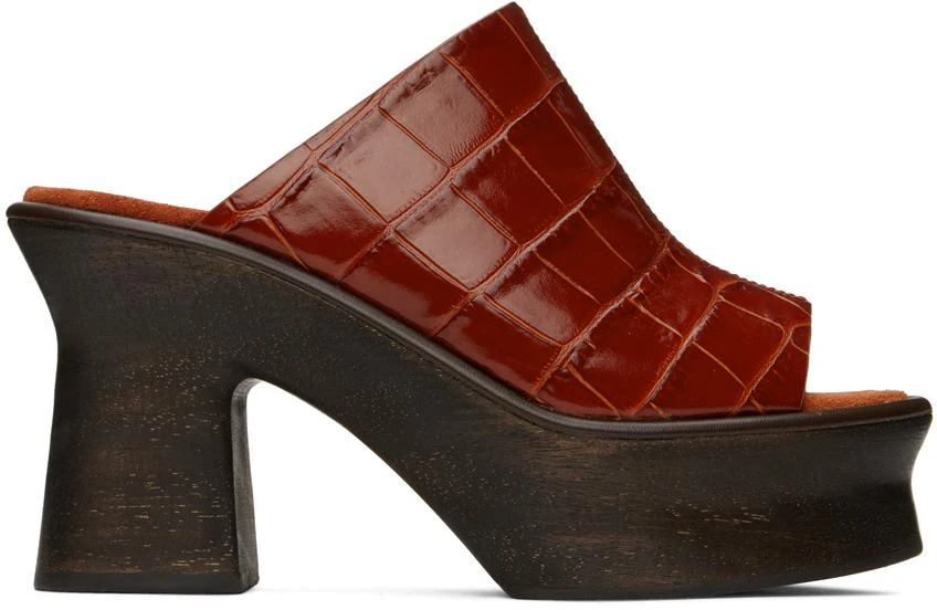 Salvatore Ferragamo Red Samanta Sandals 1