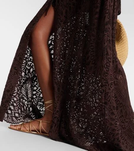 Alexandra Miro Betty lace kaftan 5