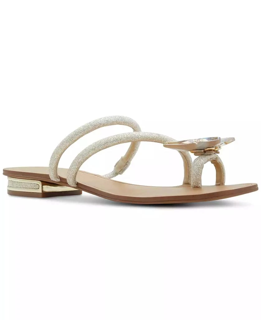 ALDO Women's Garberia Butterfly Toe-Post Flat Sandals 1