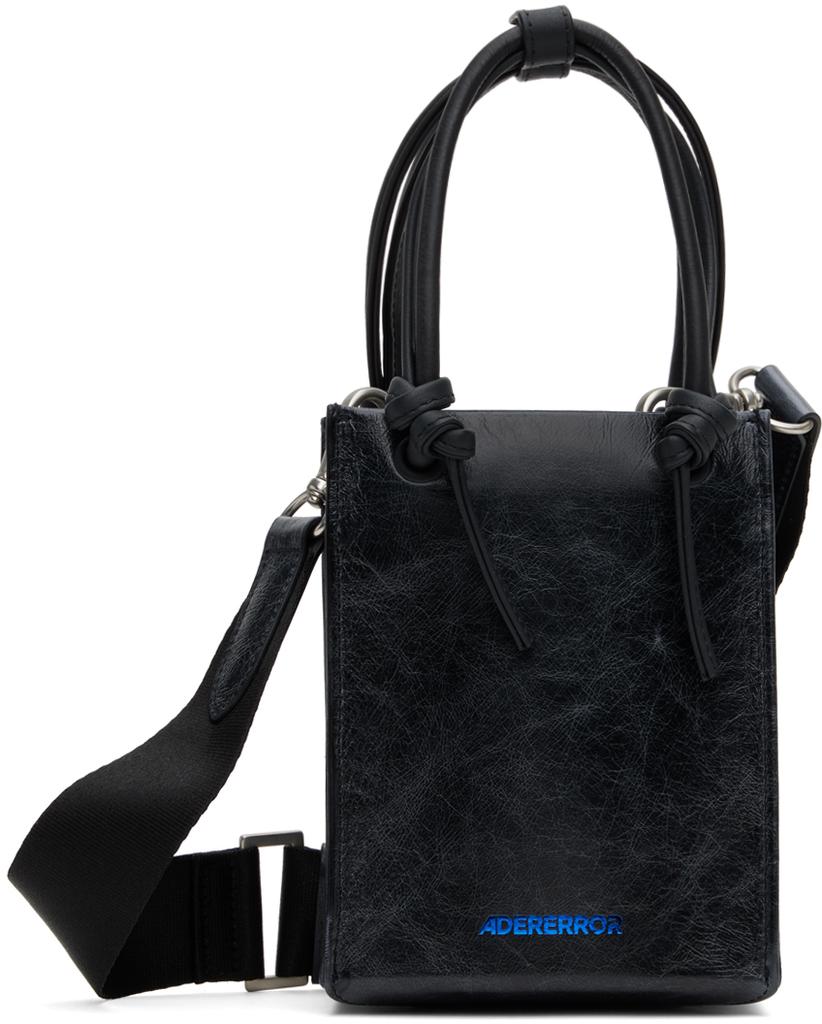ADER error Black Mini Shopping Shoulder Bag