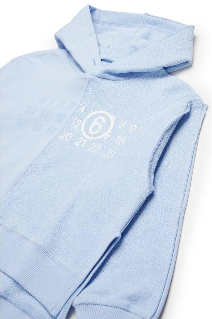 MM6 Logo Printed Hoodie 3