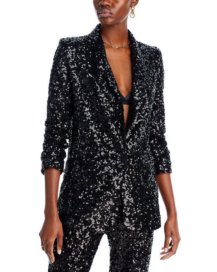 AQUA Sequin Blazer - Exclusive 5