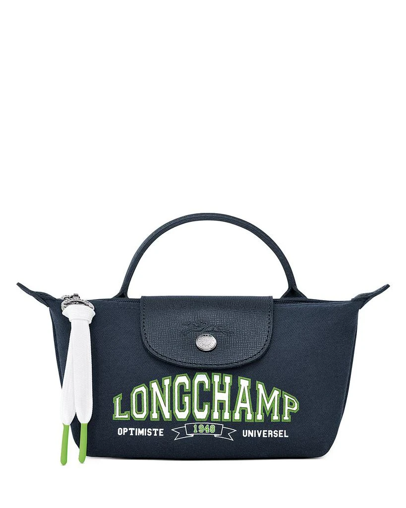 Longchamp Le Pliage University Cotton Jersey Mini Pouch 1